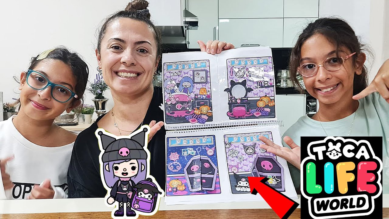 GERÇEK HAYATTA KUROMI HOUSE TOCA LIFE WORLD ! SILA VE MİRA