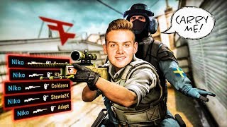 FaZe Teeqo & FaZe Niko FULL CS:GO GAME | BEST PLAYER in the WORLD!