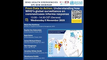 WHO EPI-WIN: From Data to Action: How WHO’s global surveillance on coronaviruses informs response