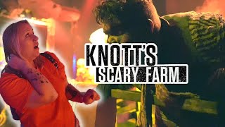 Knotts Scary Farm 2021 Opening Night | Liz&#39;s first time ever!