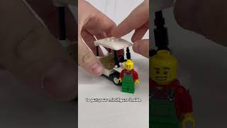 I designed a LEGO golf cart! #lego #legoshorts #youtubeshorts #legomoc #shorts #legofan #legocustom