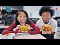 TRYING MR BEAST BURGER RESTAURANT WITH RKEMPIREE ❤️