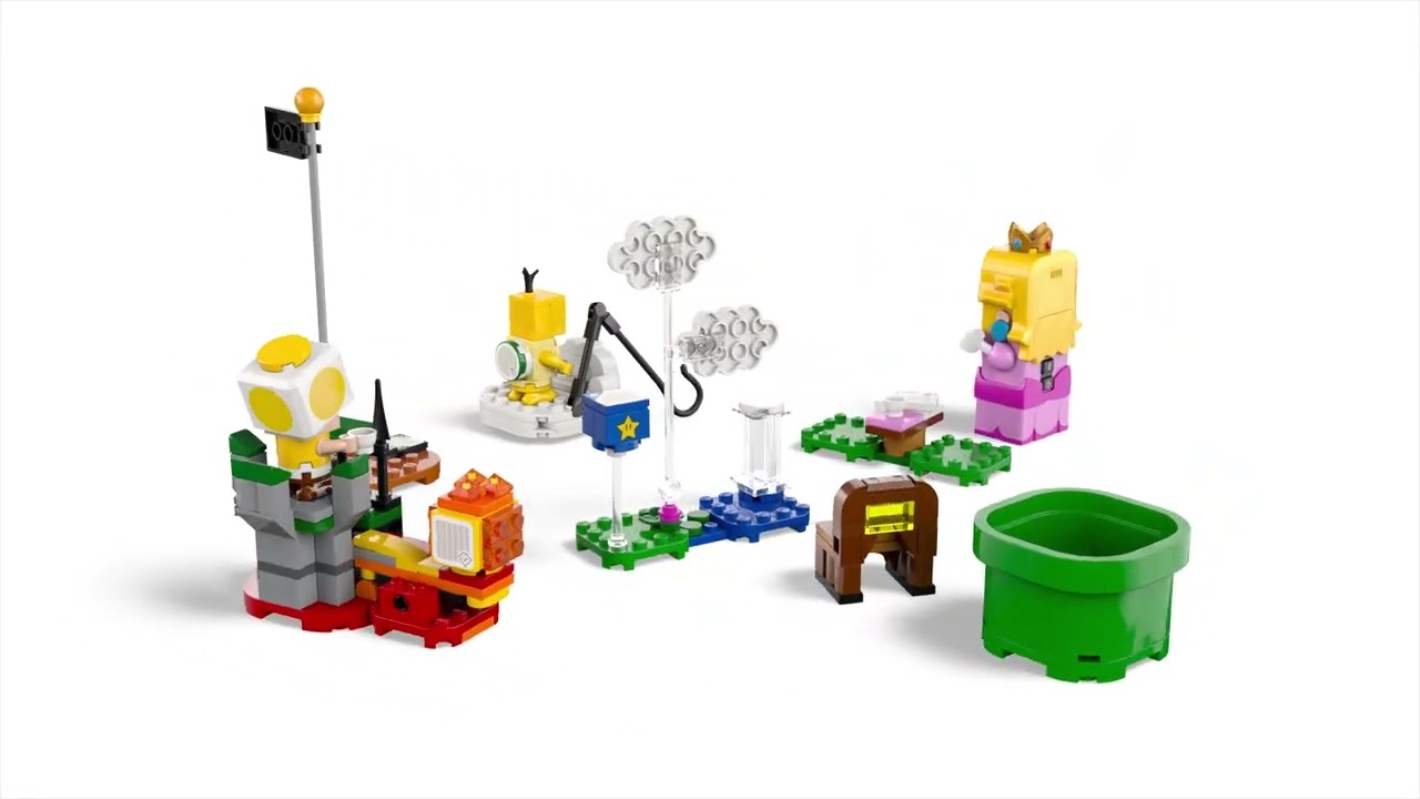 LEGO Super Mario: Aventuri cu LEGO Peach interactiva 71441, 6 ani+