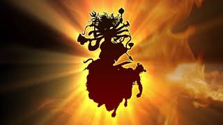 Angry Durga kali maa navrati fire animated background video , No Copyright ,  durga devi bhakti puja screenshot 5