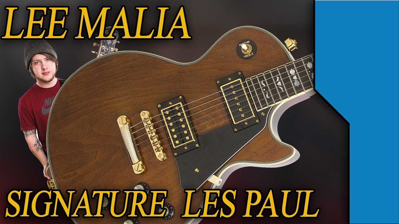 Lee Malia Signature Epiphone Les Paul - YouTube