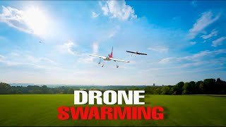 Fixed Wing Drone Swarm field test | Hind Aerospace |