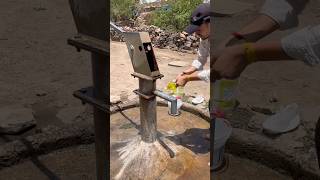 Hand pump cleaning #cleaning #handpump #savewater #publicservice #samajseva #nationfirst