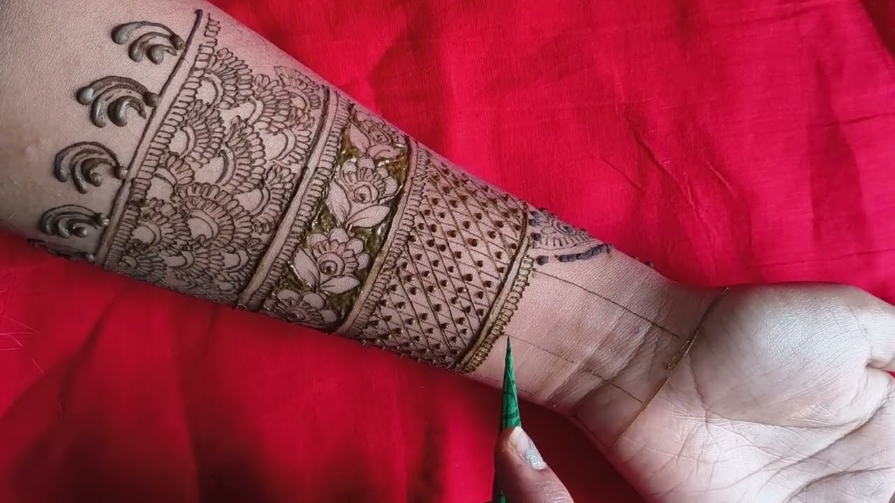 Beautiful bridal mehndi design✨ | Full hand mehndi design | Dulhan mehndi design 