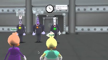 Toontown: part of a cog building
