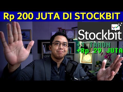 Pengalaman 1 Tahun di #Stockbit | Modal 200 Juta Rupiah |