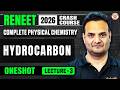 ReNEET 2026 FREE Crash Course | Lecture 3 hydrocarbon | Sarvesh Sir