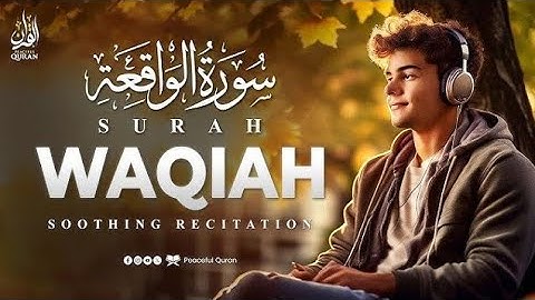 Surah Al Waqiah سورة الواقعة | A Soft Touch of Mercy for Anxiety and Emotion