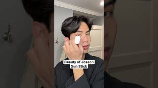 testing 2 sunscreen sticks on a full face of makeup 🫢 screenshot 5