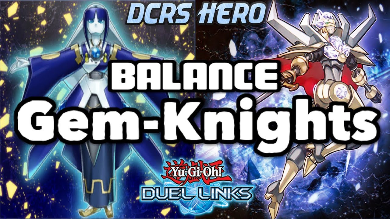 Duel Links Balance Gem Knights Pvp Duels Deck Profile Youtube