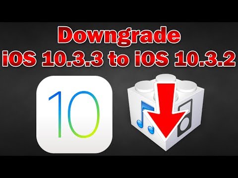 How to Downgrade iOS 10.3.3 to 10.3.2 on iPhone, iPod touch & iPad