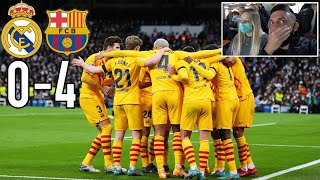 REAL MADRID 0-4 BARCELONA ... **REACCIONANDO EN EL ESTADIO** DjMaRiiO