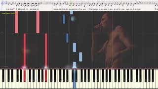 Video thumbnail of "Это любовь - Скриптонит (Ноты и Видеоурок для фортепиано) (piano cover)"
