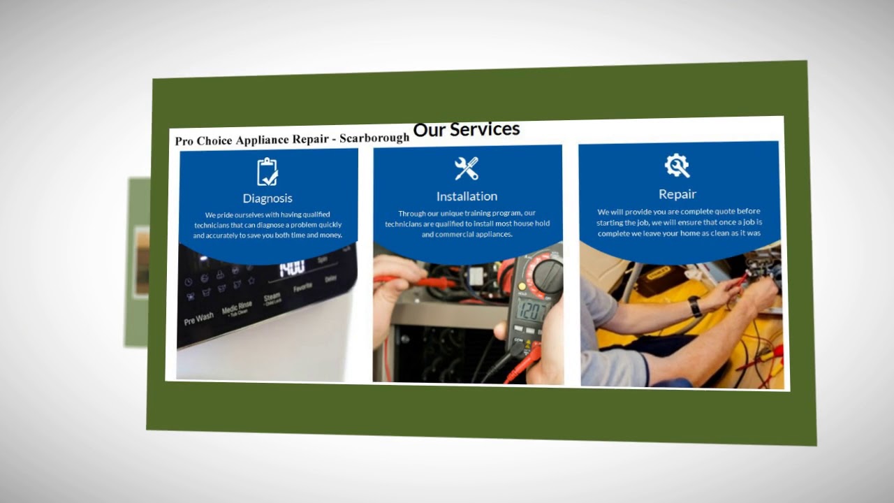 Scarborough ON Appliance Repair | Pro Choice Appliance Repair