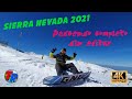 Sierra Nevada 2021 - Bajada Snowboard completa 4K ¡¡ SIN EDITAR !!