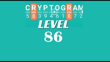 Cryptogram Level 86 Answers ✅ | Go Answer