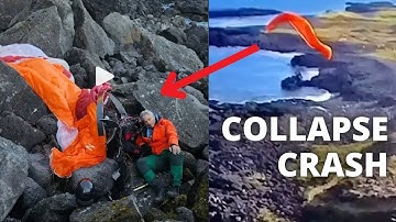Paramotor Collapse Crash Review - Here