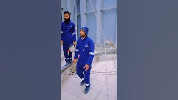 IRATA rope Access team #duet #ropeaccesstechnician #saudiarabia