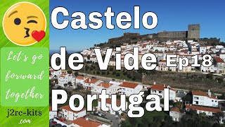 Castelo de Vide, Alentejo, Portugal Virtual Tour Vlog Ep18 - Parrot Anafi