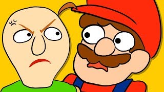 LOKMAN: Baldi's Basics vs Super Mario and friends