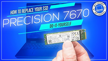 How To Replace Your M.2 NVMe SSD | Dell Precision 7670