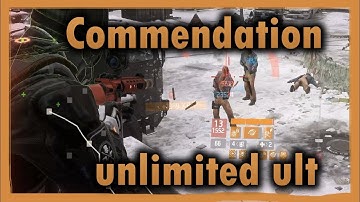 The Division 1.7 - Combat Commendation - unlimited ult - build guide soon