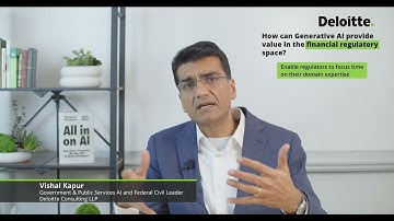 GPS Generative AI Series:Potential Impact of Generative AI on Regulators and Financial Organizations