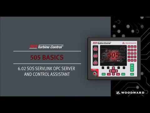 505 Service Tool - SOS Servlink OPC Server/Control Assistant