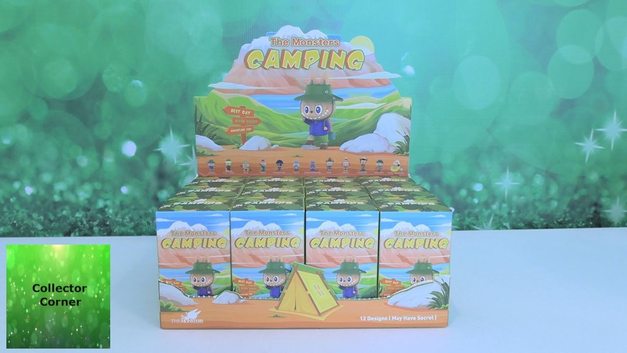 The Monsters Camping Pop Mart Blind Box Figure Unboxing
