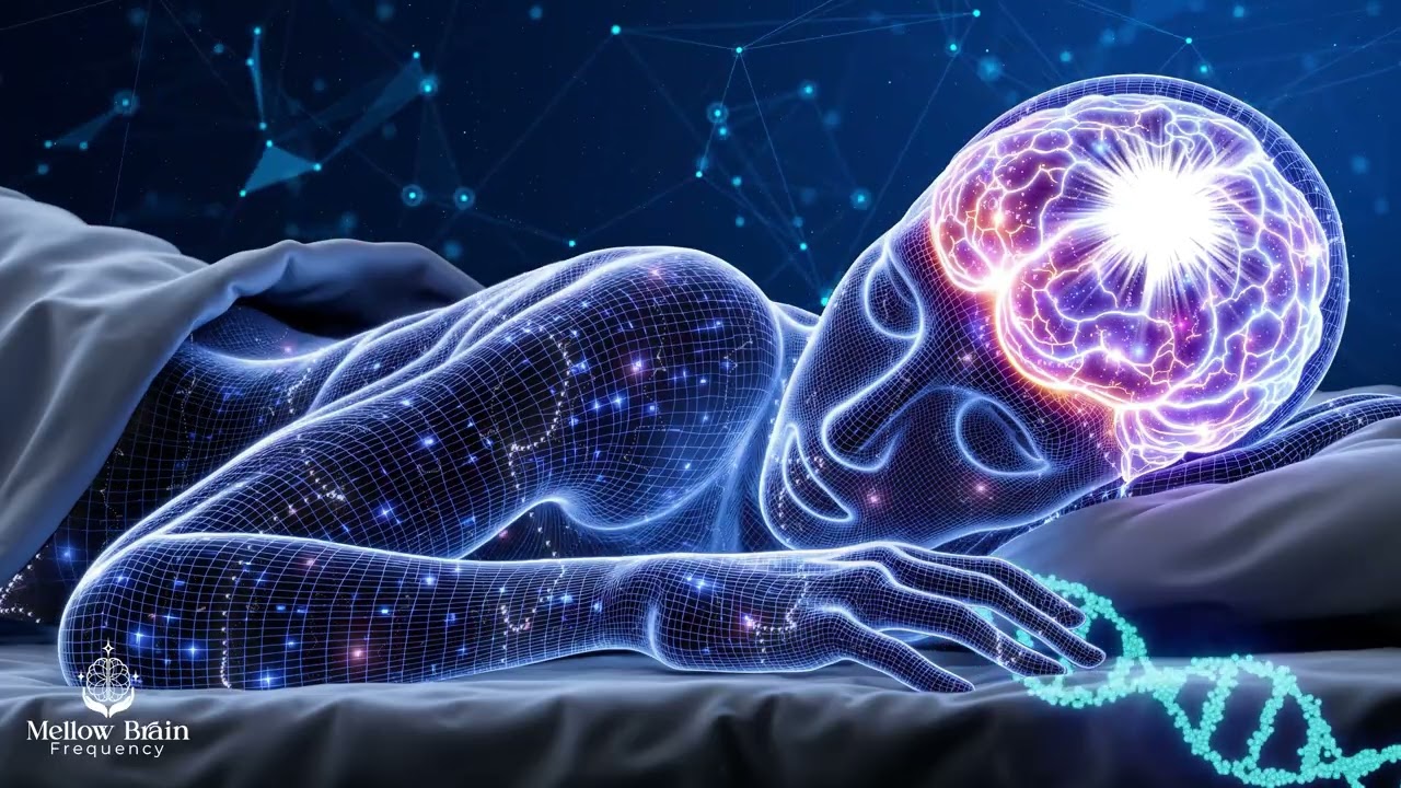 432 Гц + 963 Гц | Самый Быстрый Гипноз Для Сна: Снятие Тревоги, Высвобождение Мелатонина И Прекра...