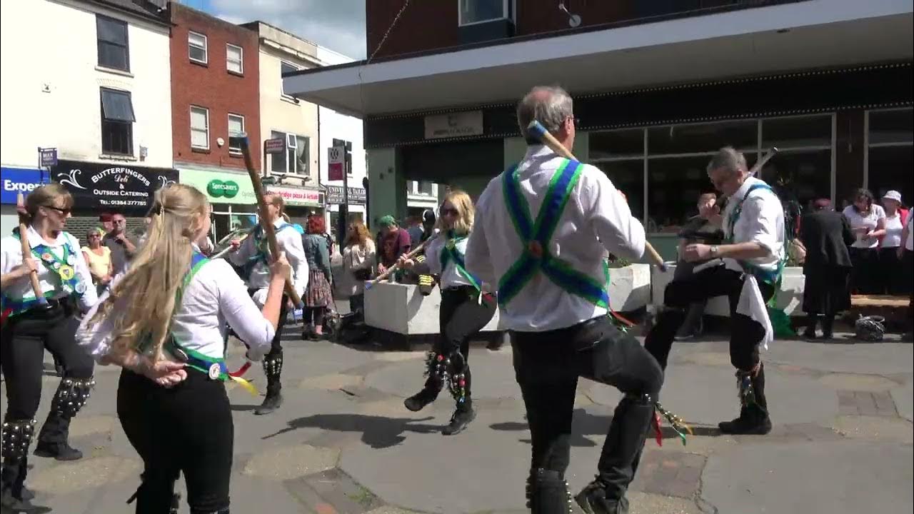 Bedcote Morris dance "Upton Upon Severn Stick Dance" at Stourbridge Day