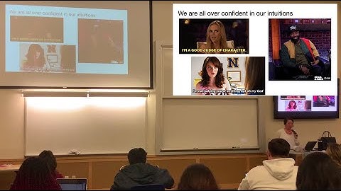 Lecture: Taming Intuitive Predictions, Judgment and Decision Making