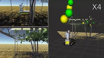 An EKF-based Multi-Object Tracking Framework for a Mobile Robot in a Precision Agriculture Scenario