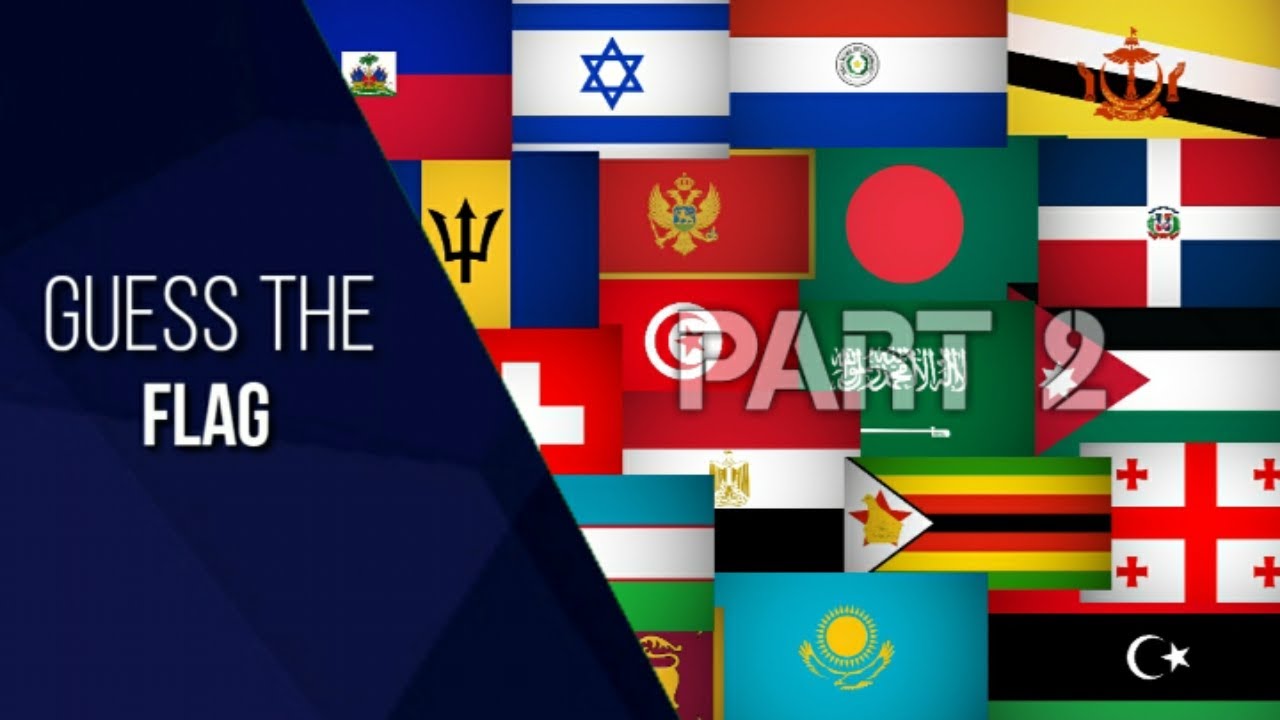 Guess the flag Part 2/4 Geography Quiz YouTube