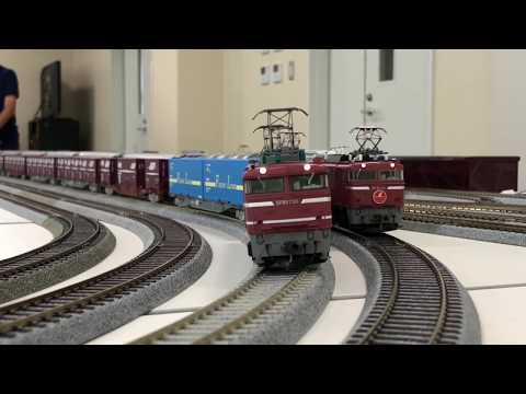 ≪鉄道模型≫  #プレハブ模型倶楽部 2018年8月　定例運転会 HOゲージ Prefab Model Train Club(JAPAN) 2018-08