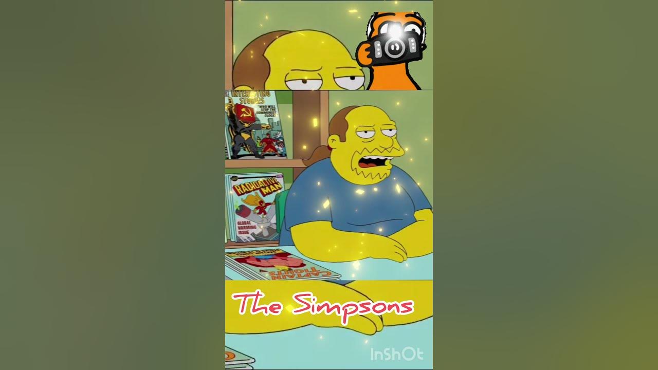 Продавец Комиксов Симпсоны (Simpsons) #shorts #tiktok #simpsons # ...