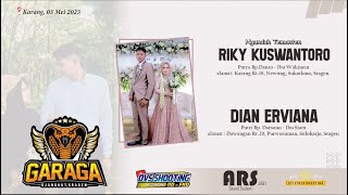 LIVE GARAGA DJANDHUT - ARS Jilid 1 (Janto Lecek) _ OVS HD Wedding Riky & Dian. Karang, 3 Mei 2023