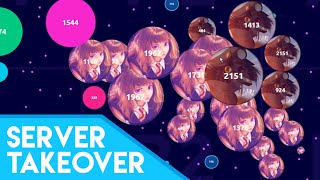 Agar.io - Server Takeover with Dark! #2