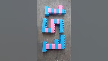 ASMR Building blocks lego / Number One hundred and fifty seven