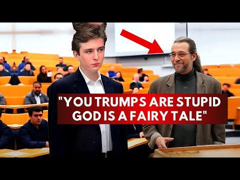Atheist Professor MOCKS