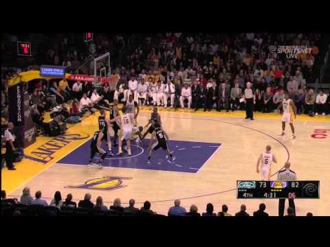 Jodie Meeks Tries to Dunk