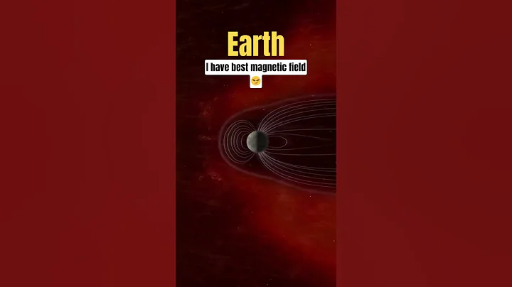 Mars Earth & Jupiter 's Magnetic Field 🫨 #shorts #ytshorts #space