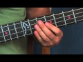beginner bass guitar lesson fringe tv show theme JJ abrams