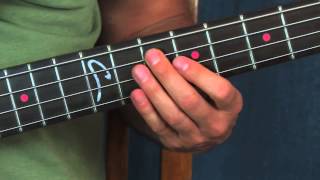 beginner bass guitar lesson fringe tv show theme JJ abrams