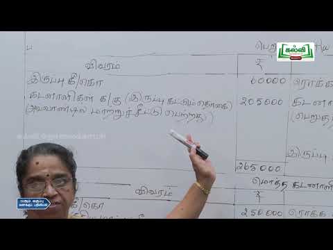 Class12 |வகுப்பு12 | தடையும் விடையும் |கணக்குப்பதிவியல் | முழுமைப்பெறாத பதிவேடுகள் |KalviTv