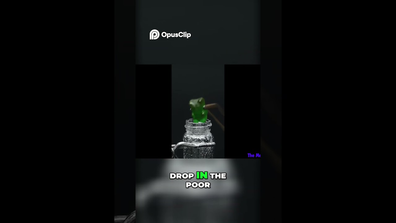 Gummy Bear Science Experiment: Potassium Chlorate Reaction #memes #funny #funnyjokes #funnyshorts